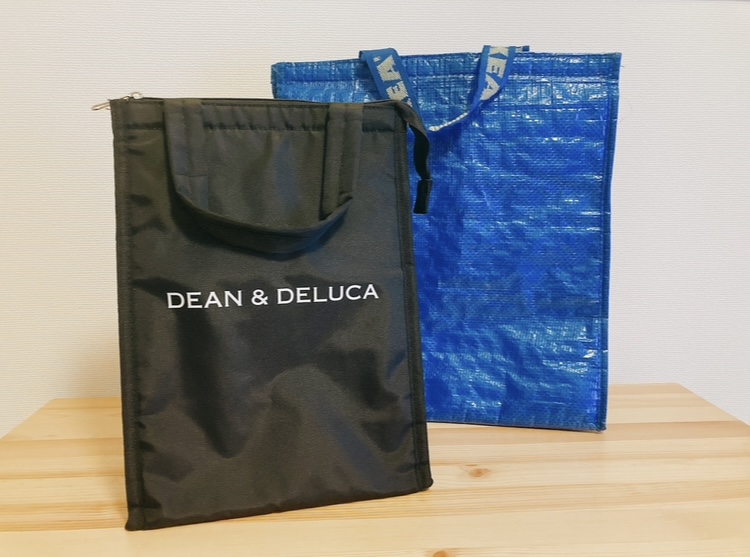DEAN&DELUCAとIKEAの保冷バッグ