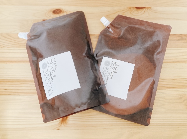 リーフ＆ボタニクスのシャンプー、コンディショナー