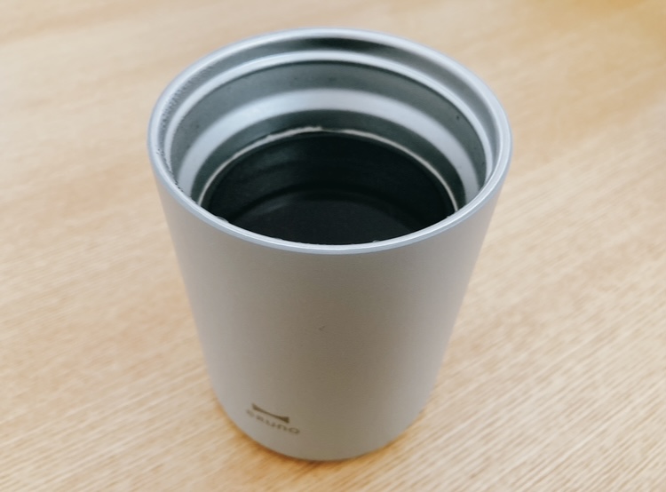 BRUNOのパーソナル電動ミルコーヒーメーカーで淹れたコーヒー