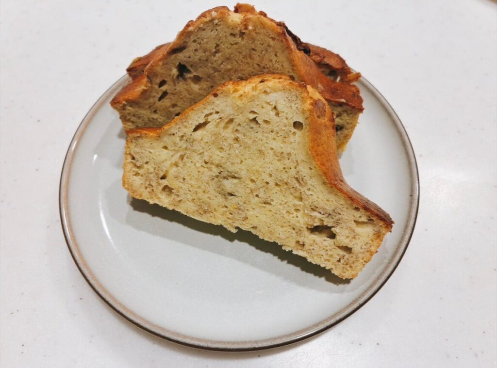 COCORIノンフライヤーで作ったバナナケーキ